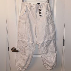 BNWT Urban Outfitters Baggy Zip Off Pant XXS